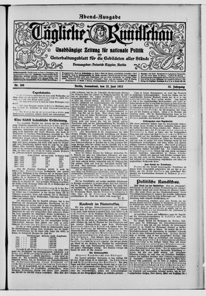 Tägliche Rundschau on Jun 22, 1912