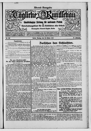 Tägliche Rundschau on Oct 28, 1912