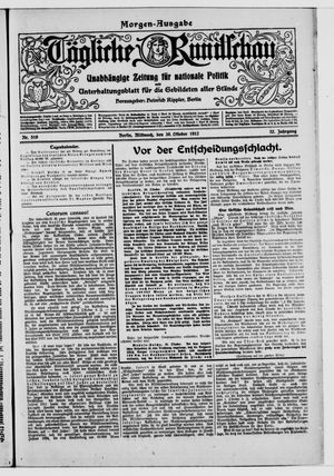 Tägliche Rundschau on Oct 30, 1912