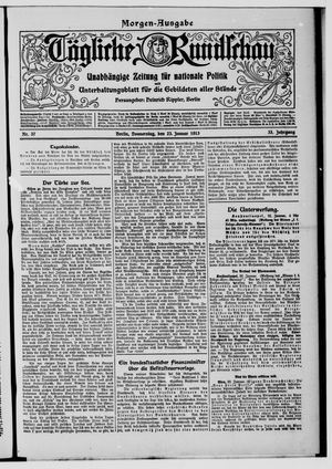 Tägliche Rundschau on Jan 23, 1913