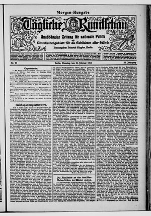 Tägliche Rundschau on Feb 25, 1913