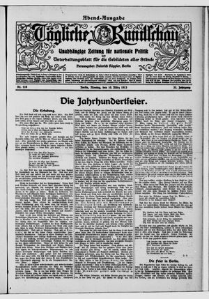 Tägliche Rundschau on Mar 10, 1913