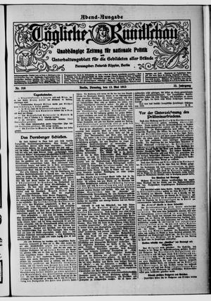 Tägliche Rundschau vom 13.05.1913