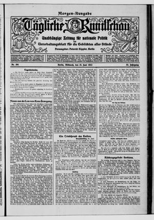 Tägliche Rundschau on Jun 25, 1913