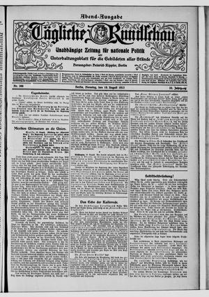 Tägliche Rundschau vom 19.08.1913