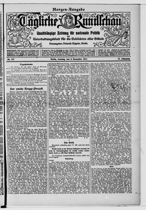 Tägliche Rundschau vom 09.11.1913
