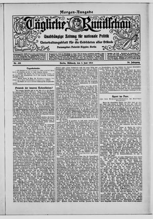 Tägliche Rundschau vom 03.06.1914