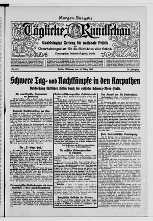 Tägliche Rundschau on Mar 10, 1915