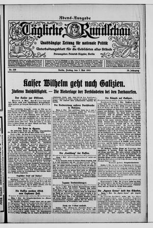 Tägliche Rundschau vom 07.05.1915