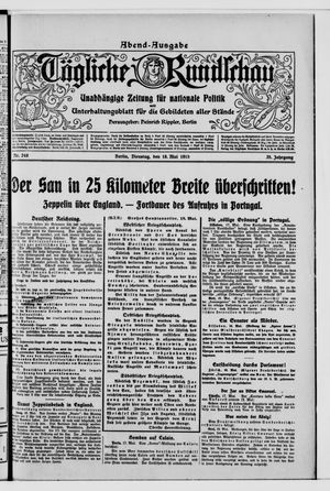 Tägliche Rundschau vom 18.05.1915