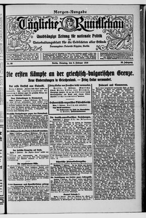 Tägliche Rundschau vom 08.02.1916