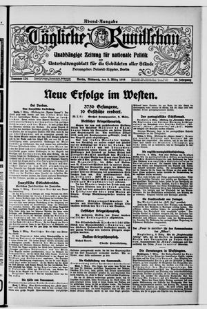 Tägliche Rundschau vom 08.03.1916