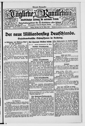 Tägliche Rundschau on Mar 24, 1916
