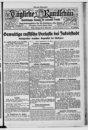 Tägliche Rundschau vom 27.03.1916