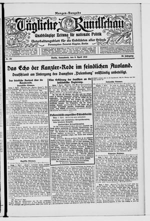 Tägliche Rundschau on Apr 8, 1916