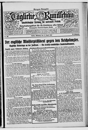 Tägliche Rundschau vom 12.04.1916