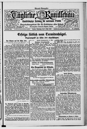 Tägliche Rundschau on May 9, 1916