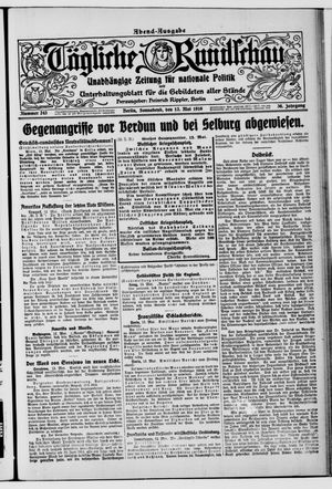 Tägliche Rundschau vom 13.05.1916