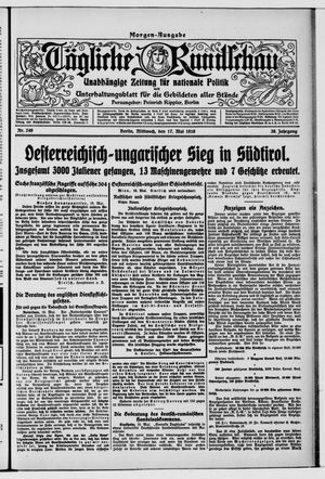 Tägliche Rundschau vom 17.05.1916