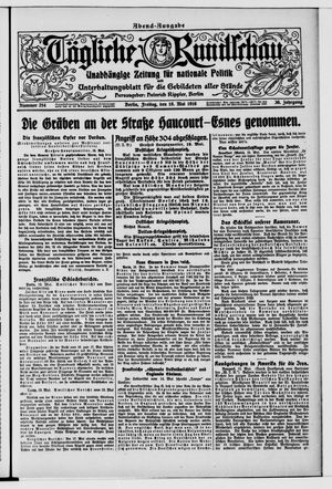 Tägliche Rundschau vom 19.05.1916