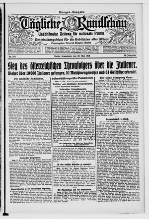 Tägliche Rundschau vom 20.05.1916