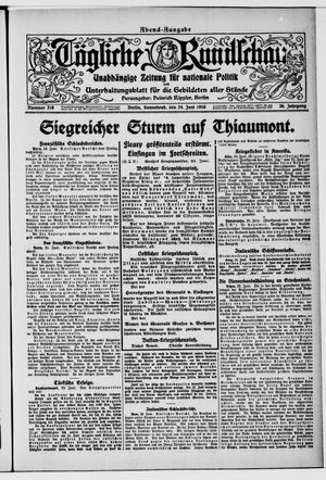Tägliche Rundschau vom 24.06.1916