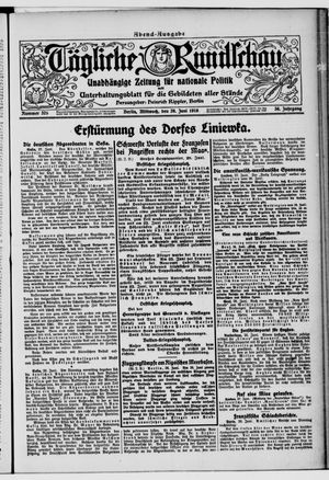 Tägliche Rundschau vom 28.06.1916