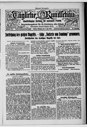 Tägliche Rundschau vom 03.07.1916