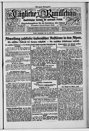 Tägliche Rundschau vom 15.07.1916