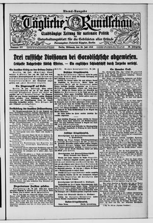 Tägliche Rundschau vom 26.07.1916