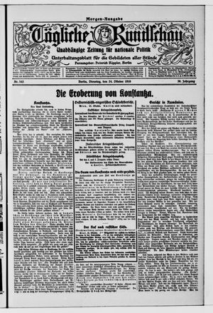 Tägliche Rundschau on Oct 24, 1916