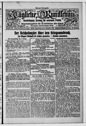 Tägliche Rundschau on Nov 9, 1916