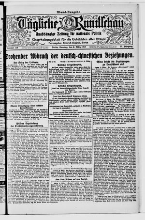 Tägliche Rundschau on Mar 6, 1917