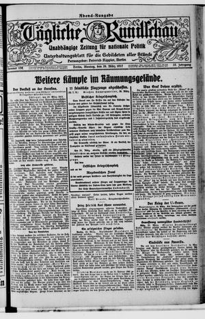 Tägliche Rundschau on Mar 26, 1917