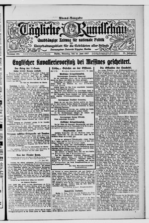 Tägliche Rundschau vom 12.06.1917