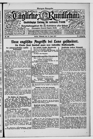 Tägliche Rundschau on Jun 13, 1917
