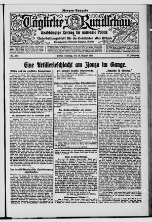 Tägliche Rundschau on Aug 19, 1917