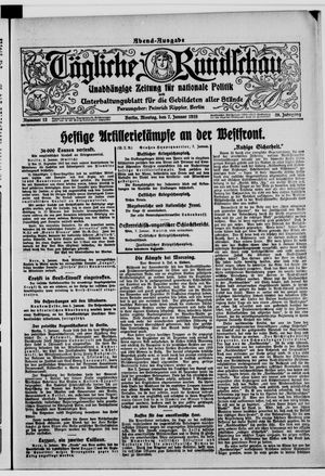 Tägliche Rundschau on Jan 7, 1918