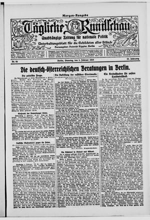 Tägliche Rundschau vom 05.02.1918