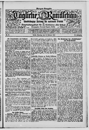 Tägliche Rundschau vom 12.02.1918