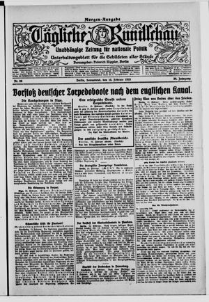 Tägliche Rundschau vom 16.02.1918