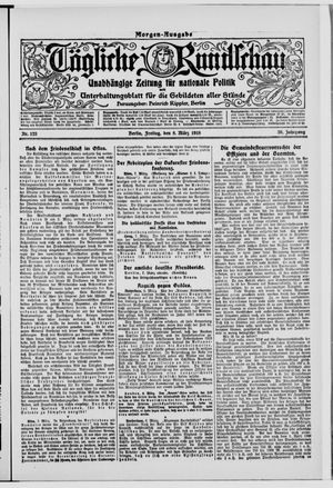 Tägliche Rundschau vom 08.03.1918