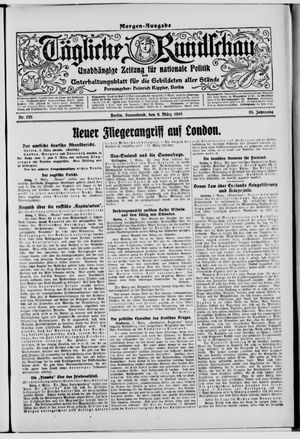 Tägliche Rundschau on Mar 9, 1918