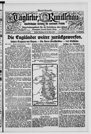 Tägliche Rundschau vom 26.03.1918