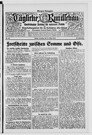 Tägliche Rundschau vom 31.03.1918