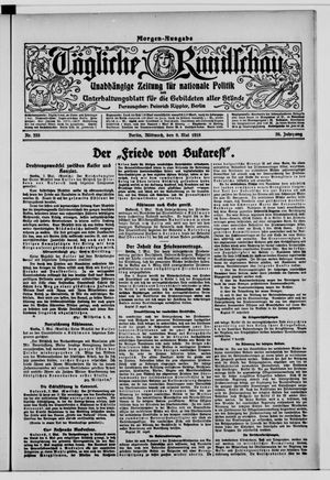Tägliche Rundschau vom 08.05.1918
