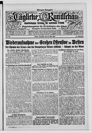 Tägliche Rundschau vom 28.05.1918