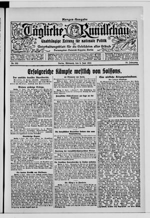Tägliche Rundschau vom 05.06.1918