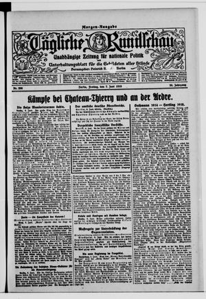 Tägliche Rundschau vom 07.06.1918