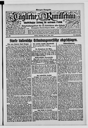Tägliche Rundschau vom 09.06.1918